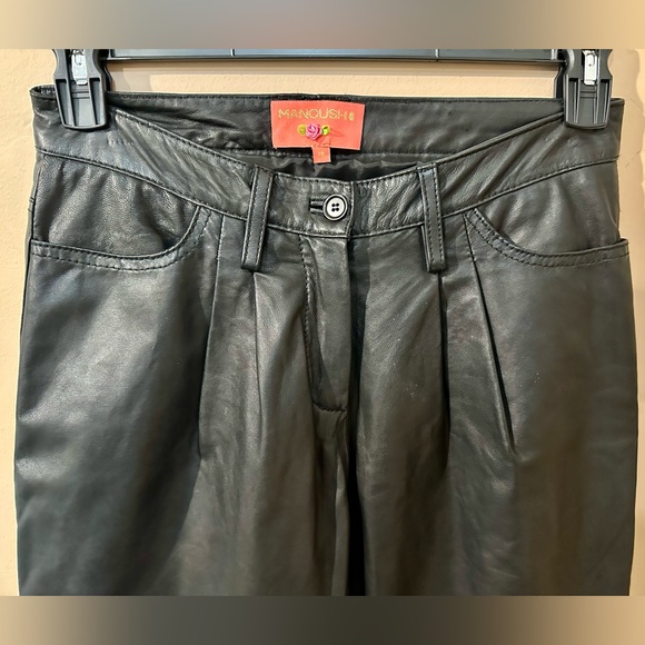 Women’s Designer lambskin leather pants from small Paris design house - Picture 3 of 6